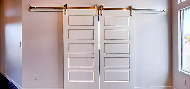 Glass Barn Door with Installation Hardware Kit Tallmadge